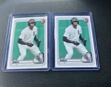2020 Bowman Luis Robert Rookie 2 Card . rookie card picture