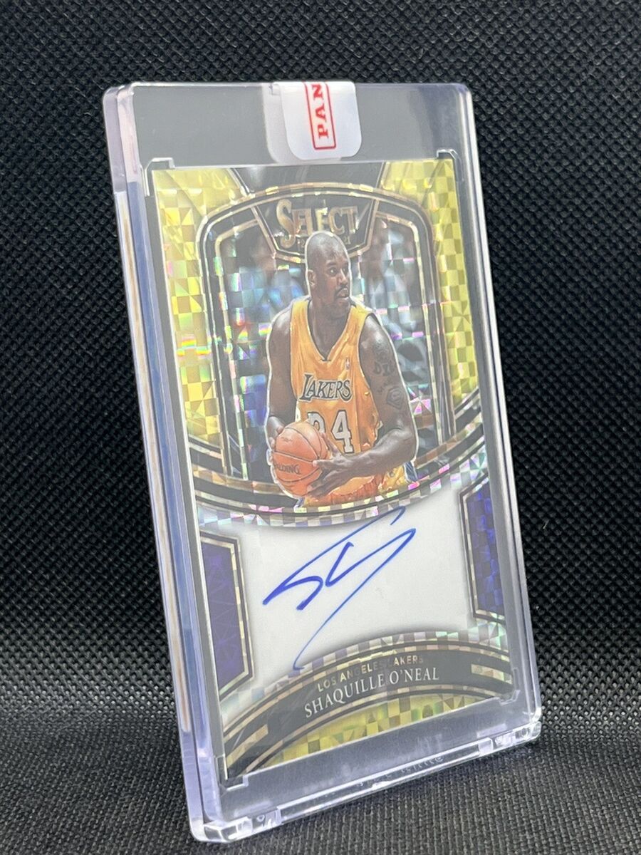 2020-21 Panini Select SHAQUILLE O'NEAL #10/10 Signatures 2020-21 Panini Select SHAQUILLE O'NEAL #10/10 Signatures
