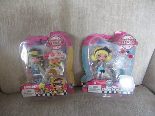 2 Kuu Kuu Harajuku 5 Zoll Puppen & Zubehör G und Engel Neu in Verpackung