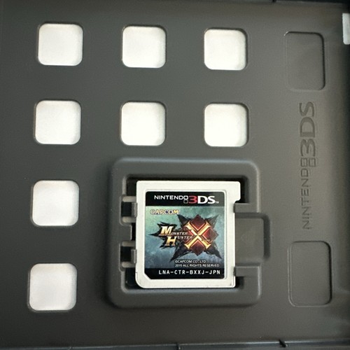 Monster Hunter X Japanese Nintendo 3DS Japan Import US Seller - Picture 4 of 5
