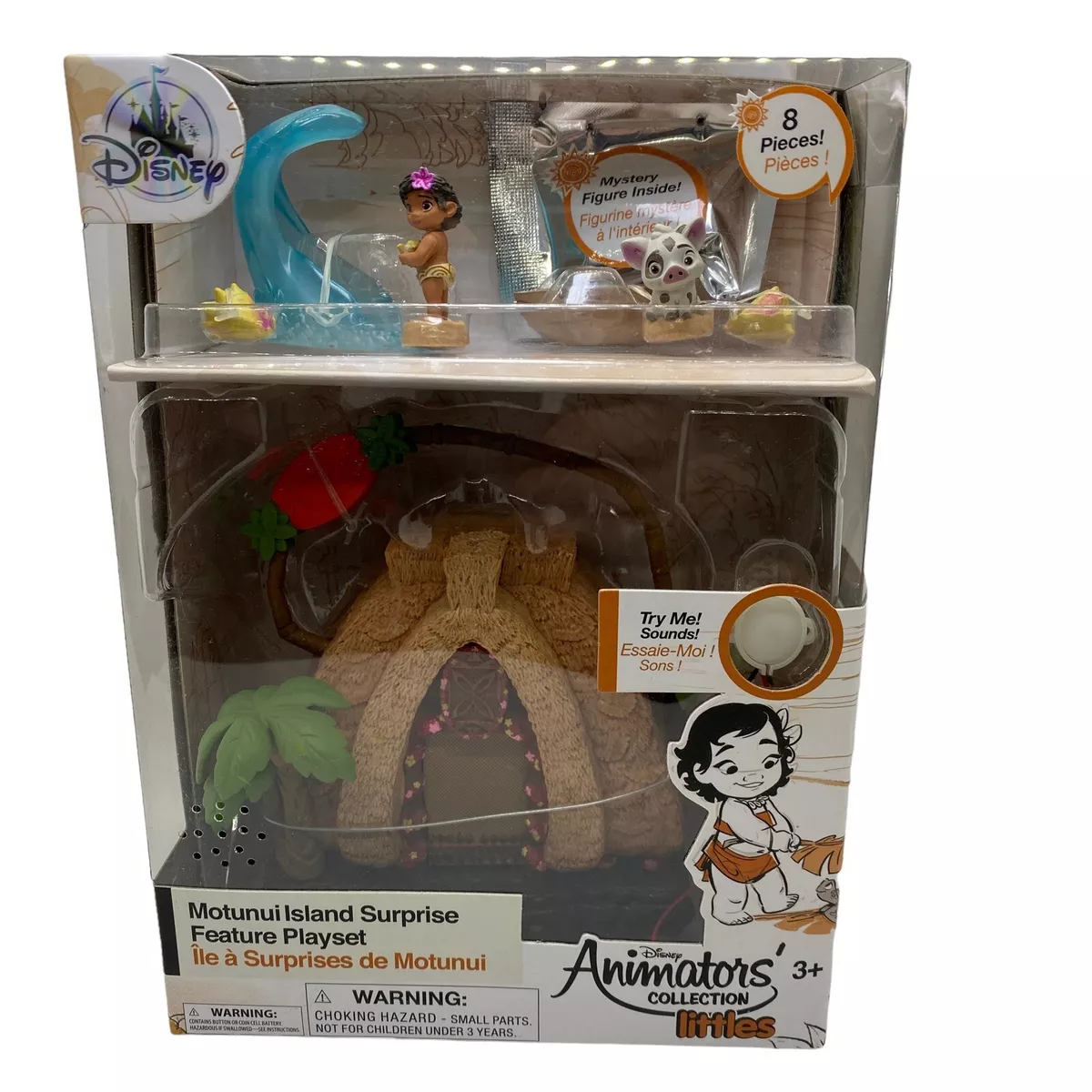 Moana cheap animators playset