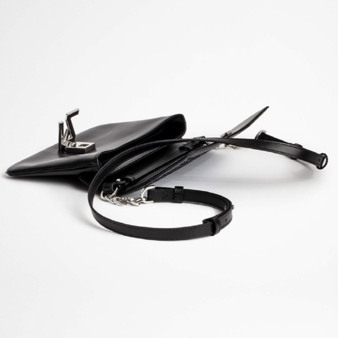 ZADIG & VOLTAIRE ZV Initiale Monogram La Clutch / SKAT2004F
