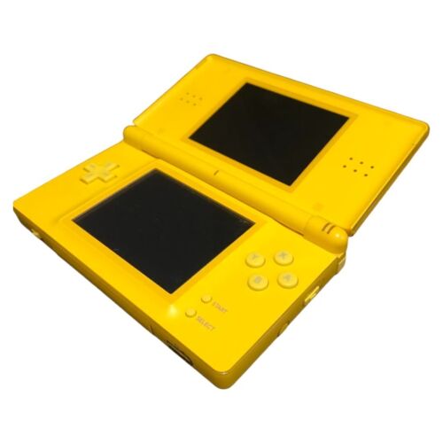 NINTENDO DS Lite Pikachu Edition Yellow Console Stylus Tested & Working - Picture 4 of 5