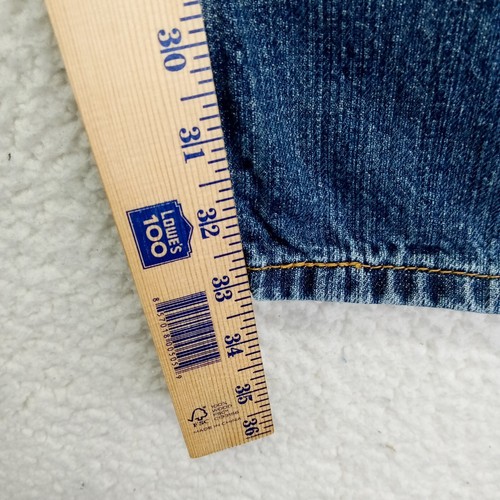 Levis 559 Relaxed Straight Jeans Mens 38x34 Denim Cotton Blend Dark - Picture 10 of 14