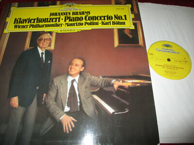 LP-J.BRAHMS-Klavierkonzert No.1-Maurizio Pollini-Wiener Philharmoniker-K.Böhm-!-