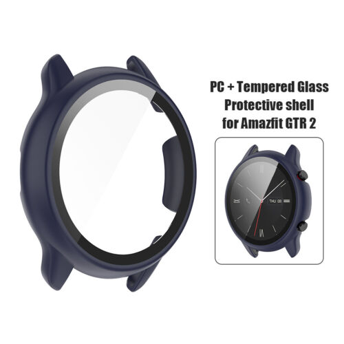 Full Coverage Screen Protector for Amazfit GTR 2e/GTR 2/SIM Watch Case Shell - Zdjęcie 20 z 21