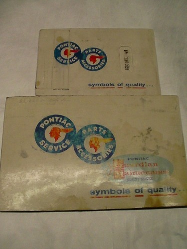 ORIGINAL 1963 Pontiac Catalina Grand Prix Star Chief Bonneville owners manuals - Picture 2 of 8