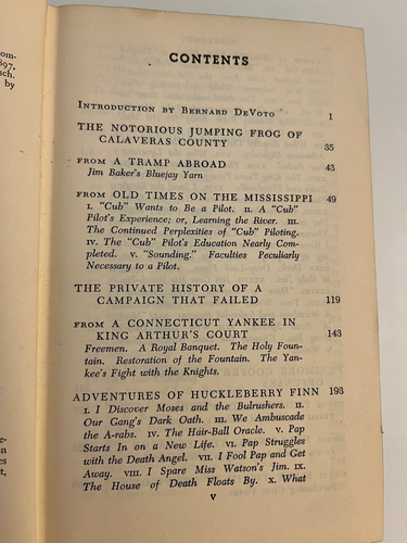 The Portable Mark Twain - Viking Library - 3rd Printing 1953 Hardcover DJ - Picture 12 of 15