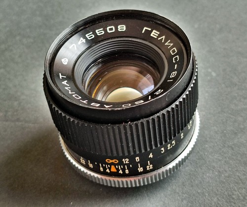Lens Helios-81 2/50 Automatic Vintage Camera Portrait Lenses USSR Photo for Kiev - Picture 5 of 13