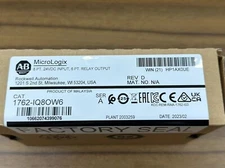 Original 1762-IQ8OW6 Factory Sealed 2023 SER A AB MicroLogix Combination Module