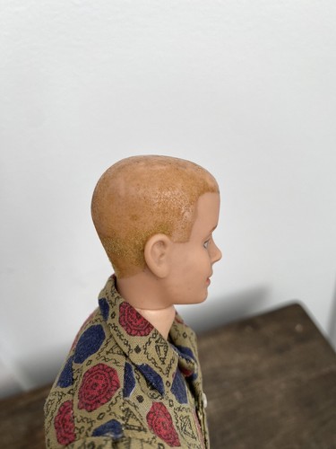 Vintage Barbie Ken Doll by Mattel Blonde Flocked Hair With Original Outfit NICE - Picture 4 of 18