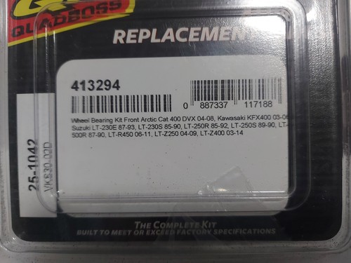 Quadboss ATV Front Wheel Bearing Kit 413294 - Picture 3 of 3