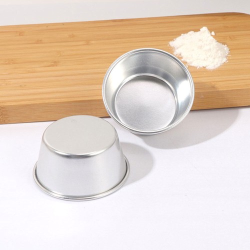 Mini Tart Pans Carbon Steel Cake Mold Non Stick Baking for Pudding 6 Pcs - Picture 6 of 12