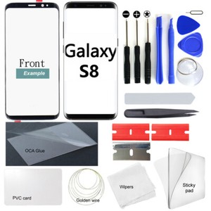 For-Samsung-Galaxy-S8-OEM-Outer-Front-Lens-Glass-Screen-Replacement-Repair-Kit