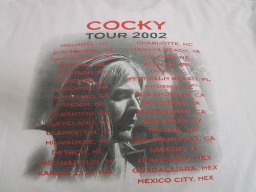 Men's Vintage All Sport 2002 Kid Rock The Cocky Tour Concert T Shirt XL - Picture 5 of 5