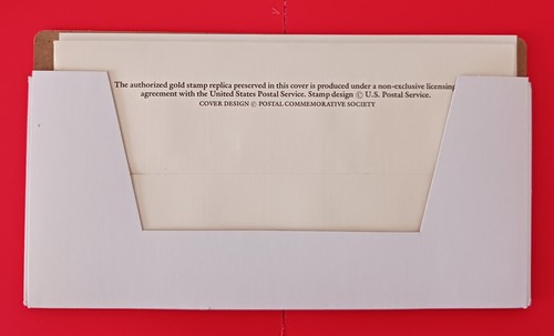 13. September 2002 Ersttagsausgabe American Red Bat Briefmarke USPS Gold - Bild 4 von 6