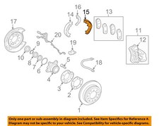 TOYOTA OEM 03-23 4Runner Brake Components-Park Brake Shoes 4658060060