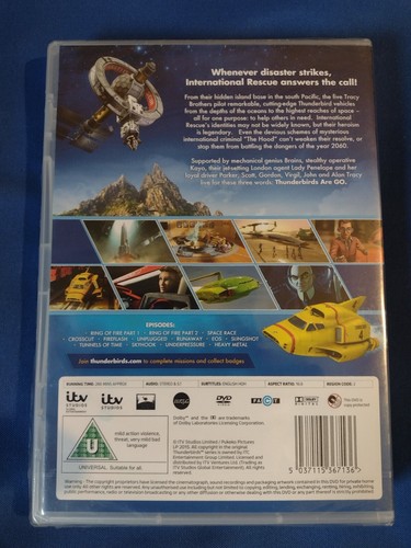 THUNDERBIRDS ARE GO (2015 TV Series) Vol. 1 DVD * NEW SEALED FREE 1st CLASS P&P - Picture 2 of 2