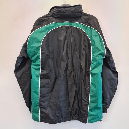 FALCON TRAINING JACKET SIZE 34/36" GREEN BLACK *EL84 - Picture 3 of 3