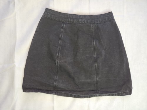 Women's Denim Skirt - Size 8 - Black Press Stud Closure - Jay Jays - Picture 5 of 9