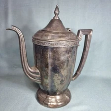 Sheets Rockford Co1875 Siver Plate Coffee/Tea Pot