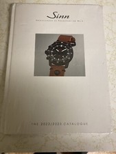 2022-23 SINN Hardback Wristwatch Catalog SEALED