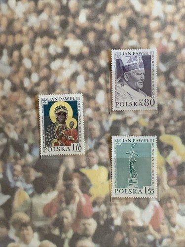 63020 Vatican -Poland 80 Years 2000 Pope Beautiful Booklet Full Set Of 6 MNHOG - Picture 4 of 4