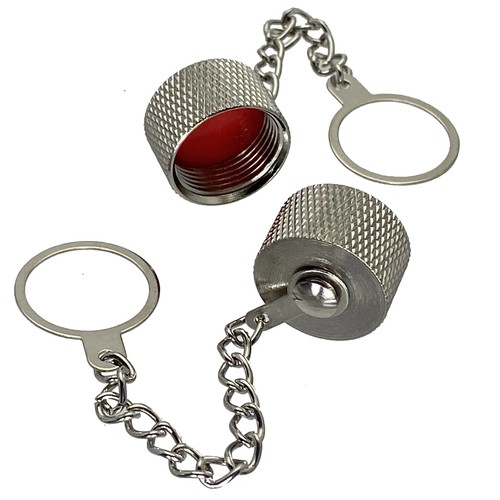 Conector tapa antipolvo con cadena para latón coaxial N hembra RF - Imagen 6 de 6