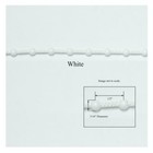 10 feet CLUTCH ROLLER Window Shade WHITE #10 PLASTIC BEAD CHAIN with Connector