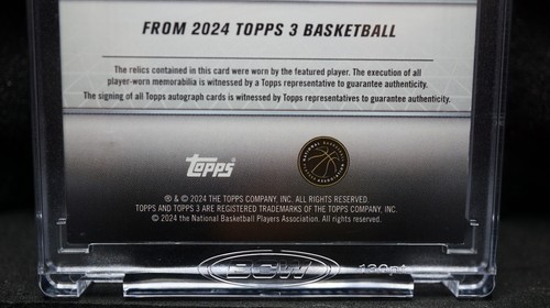 2023-24 Topps 3 Blue 114 Jaime Jaquez Jr. RC TRI PATCH AUTO RPA 15/15 LastPrint - Bild 6 von 6