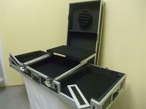 DJ Konsole Workstation Road LS-1 mit Laptopablage für 19" MIXER + 2x CD PLAYER - Picture 3 of 12