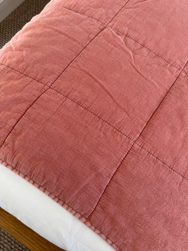 IB Laursen Quilt, Desert Rose, W130cm x L180cm - Picture 9 of 14