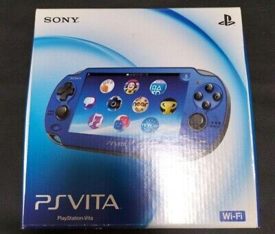 Unused Sony PlayStation Vita PS Vita Wi-Fi Model Sapphire Unused Sony PlayStation Vita PS Vita Wi-Fi Model Sapphire