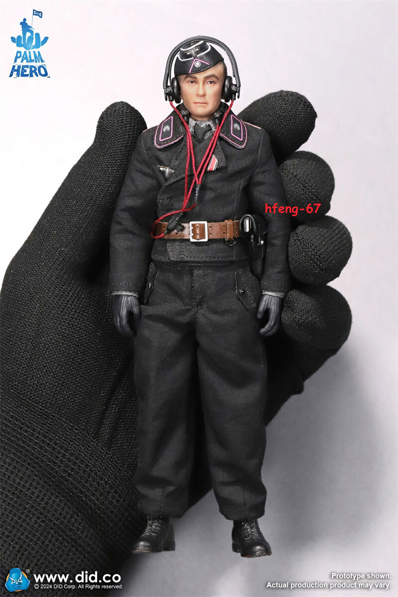 New DID 1/12 XD80027 1/12 WWII German Panzer Commander Otto