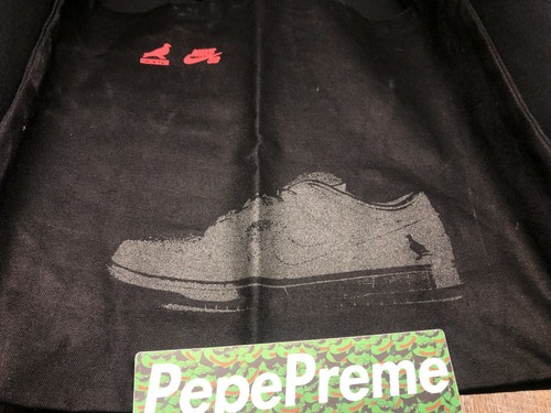 SIGNIERT Nike SB Dunk Low schwarze Taube Größe 9,5 TRD 883232 008 Jeff Heftklammer QS - Bild 12 von 12