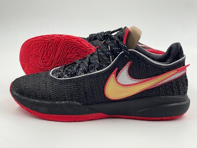 Nike Lebron 20 'Miami Heat' Black University Red DJ5423-001