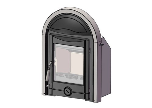 Castec Polaris Inset Stove Eco Defra Multifuel Wood Burning Stove British Made - Picture 5 of 9