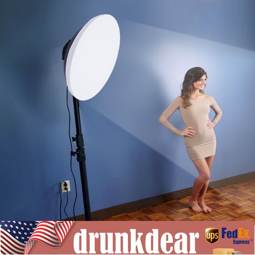 Studio Reflector 16" Beauty Dish Standard Bowens Mount Flash Head Supporto Stroboscopico| - Foto 1 di 17