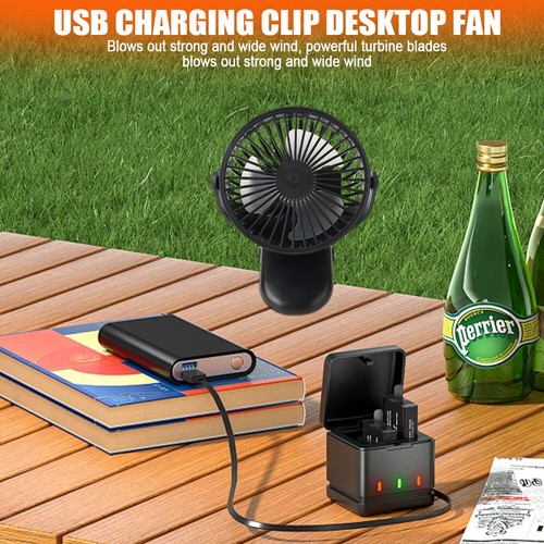 Plant cooling Clip Fan Grow Tent Clip-On Oscillating Fan Adjustable Tilt-Up UK - Picture 8 of 24