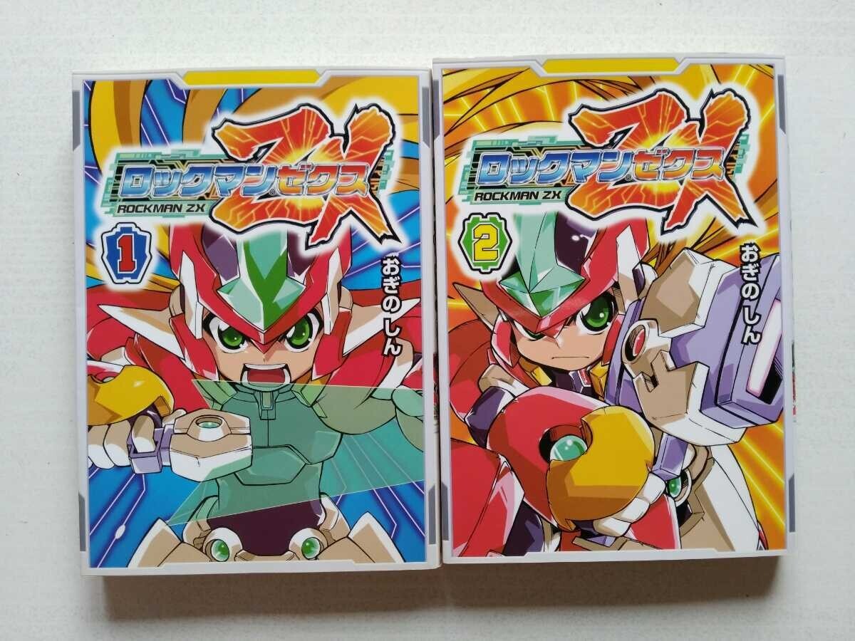 国内配送】 Manga Comic Set 1-2 Volume ZX Rockman Japan Shin