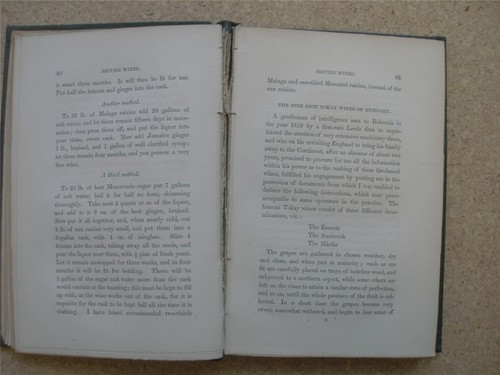 KUNST & MYSTERIUM DER HERSTELLUNG BRITISCHER WEINE, Apfelwein, James Robinson 1. Auflage 1865 19F - Bild 6 von 7