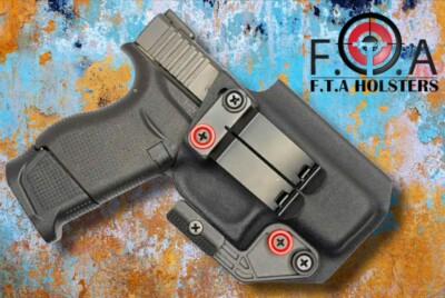 IWB Kydex Holster Optics-Ready w/ Claw, Wedge & Adjustable Cant   Concealment