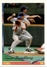 1994 Topps Gold #300 Ryne Sandberg MINT Cubs ID:40271