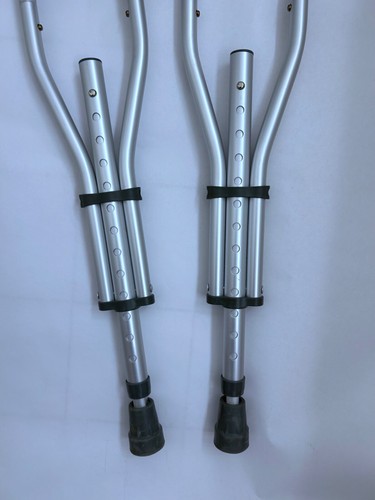 Crutches w/ Crutch Accessory Kit, adjustable from 38" to 50" (Never used!) - Picture 6 of 6