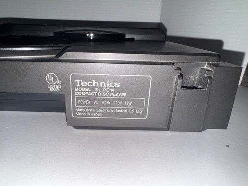 VTG Technics SL-PC14 5-Disc CD Player. Missing Topcover and Remote TESTED - Picture 16 of 20