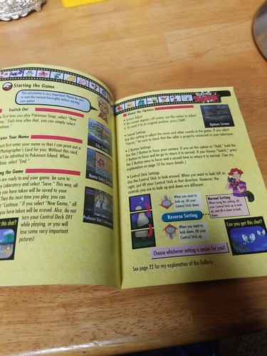 N64 Pokemon Snap Instruction Booklet Guide Manual Only Nintendo - Picture 3 of 6
