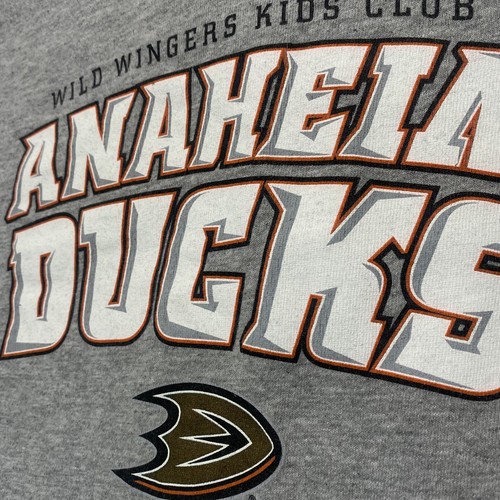 Anaheim Ducks T Shirt Mens Medium Wild Wingers Club Ben Lovejoy Heather Gray - Picture 4 of 9