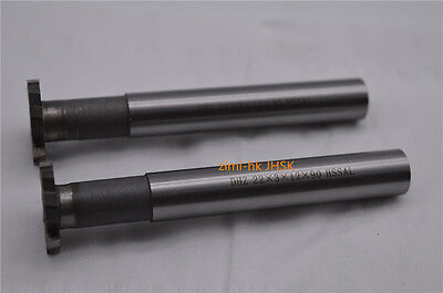 1pc 22×6×12×90 T-type milling cutter 22mm×6mm 6Flute End Mill Cutter CNC HSSAL