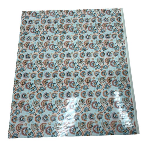 9 Sheets Floral Bundle Htv 12"x10" Iron on T-shirt Heat Vinyl Transfer Sheets - Picture 5 of 6
