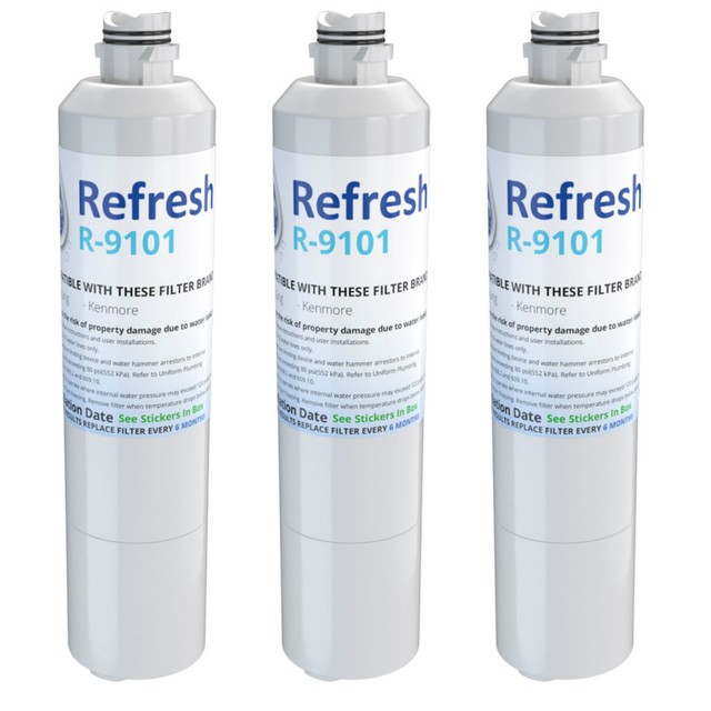 Refresh Replacement Water Filter Fits Samsung RF28HDEDBSR Refrigerators